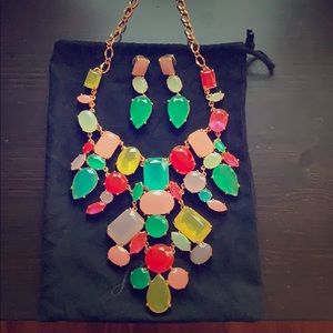 Necklace and earring bundle!